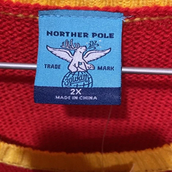 Chipmunk Nutcracker, Ugly Christmas Sweater. NWT Size 2X - Picture 2 of 8